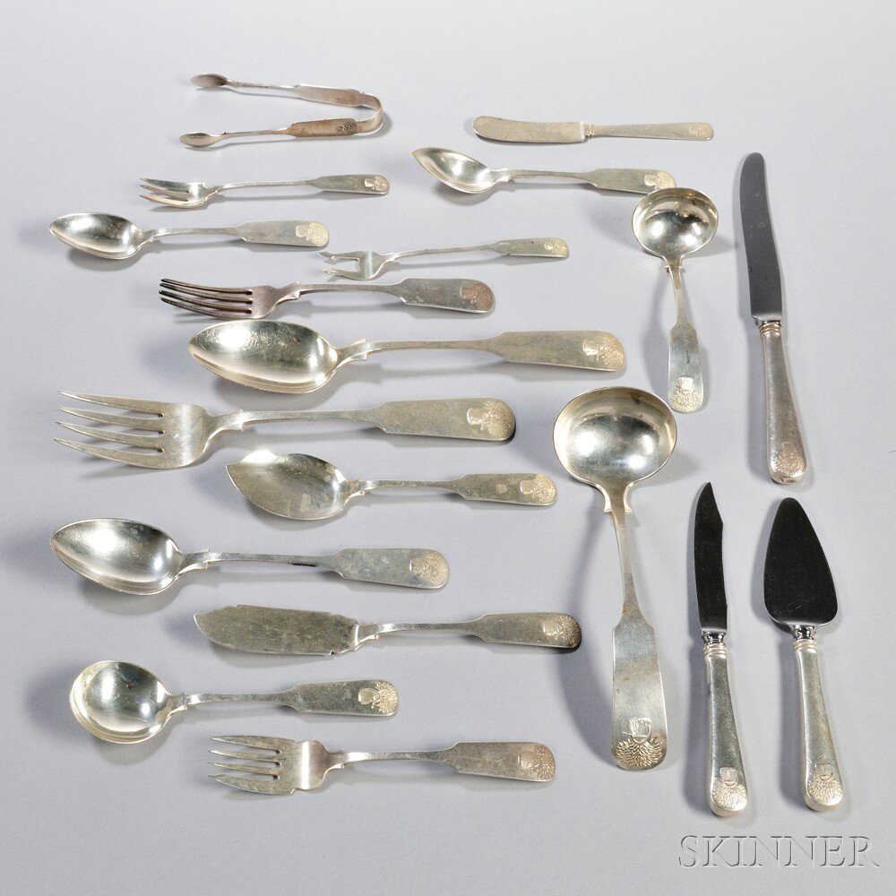 Appraisal: Gorham Sheaf of Wheat Pattern Sterling Silver Flatware Service Providence