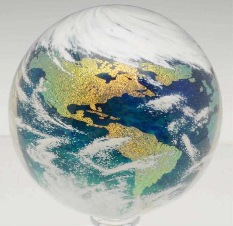 Appraisal: New Earth Marble This New Earth marble is rare in