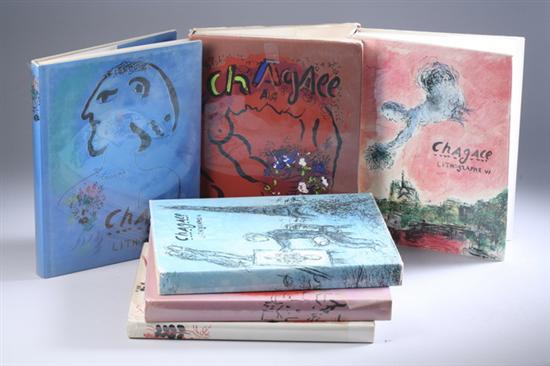 Appraisal: MARC CHAGALL CHAGALL LITHOGRAPHE JULIEN CAIN FERNAND MOURLOT CHARLES SORLIER