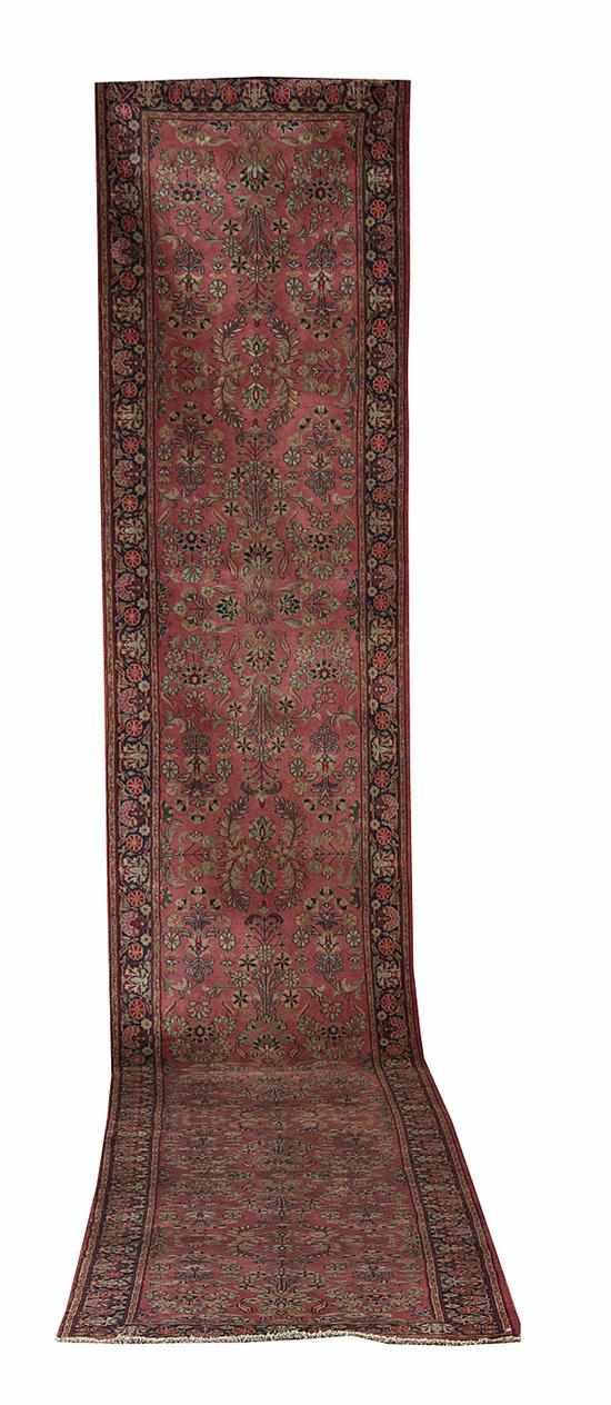 Appraisal: Farahan runner ' '' x ' '' mid th century