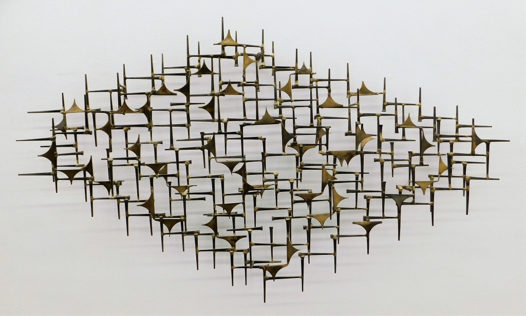 Appraisal: MARC WEINSTEIN MARC CREATES METAL WALL SCULPTURE United States th