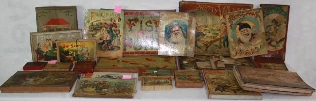 Appraisal: COLLECTION OF TH EARLY TH CENTURY GAMESBY PARKER BROS MCLAUGHLIN