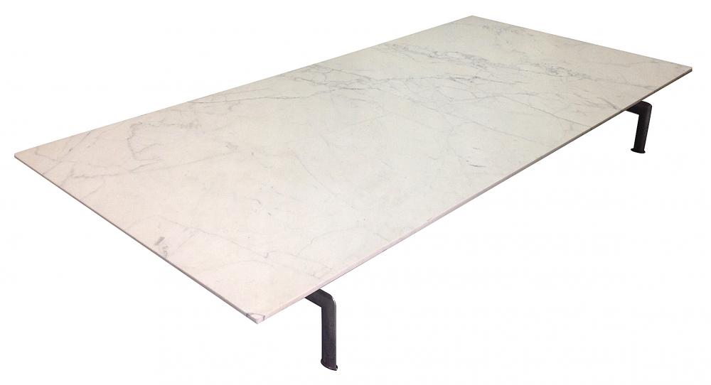 Appraisal: B B ITALIA DIESIS MARBLE COFFEE TABLE BY ANTONIO SITTERO