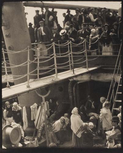 Appraisal: STIEGLITZ ALFRED - The Steerage Photogravure on Japan tissue x