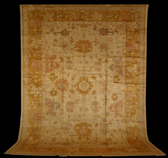 Appraisal: Angora Oushak Carpet ' x '