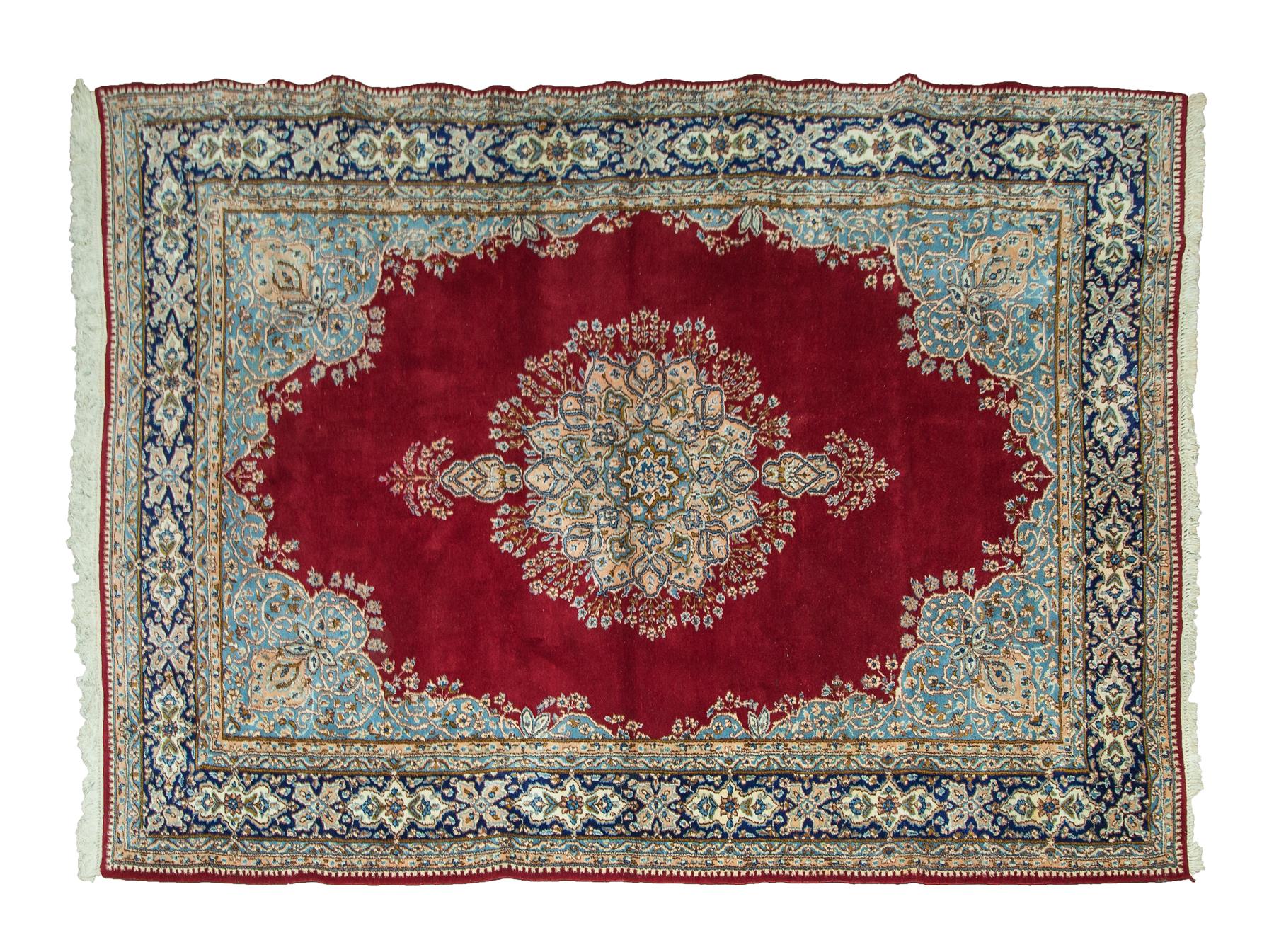 Appraisal: ORIENTAL RUG Second half- th century Room size Mahal with