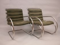 Appraisal: Another Pair of Mies Van der Rohe Chairs The German