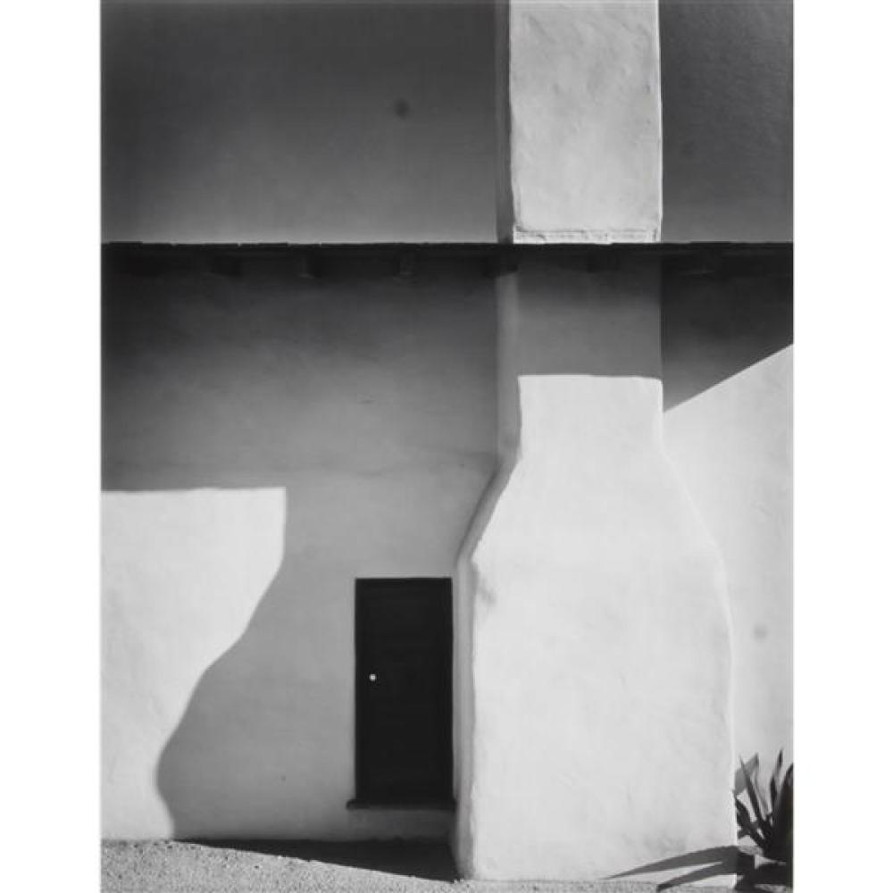 Appraisal: MORELY BAER AMERICAN - EXTERIOR WITH DOOR PHOTOGRAPH H X