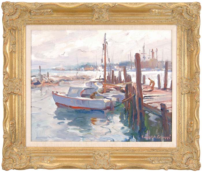 Appraisal: EMILE ALBERT GRUPPE American - KEY WEST Oil on board