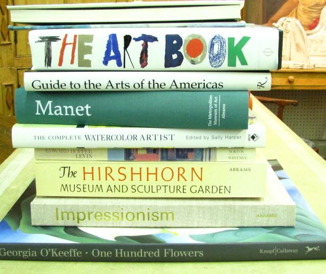 Appraisal: Group of coffee table books and art books Manet Hirshhorn