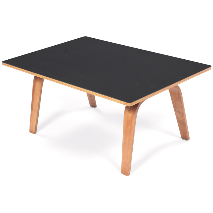 Appraisal: Charles and Ray Eames OTW coffee table by Herman Miller