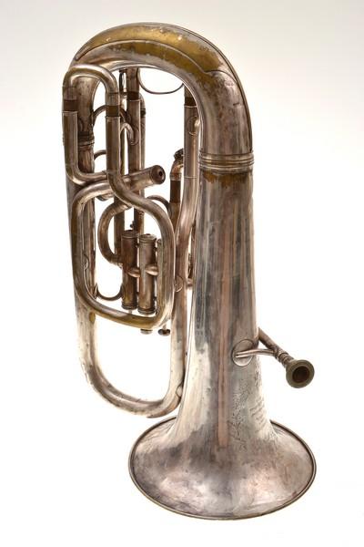 Appraisal: EUPHONIUM Bb - 'S SILVERPLATE FOUR VALVED EUPHONIUM 'CLASS A'