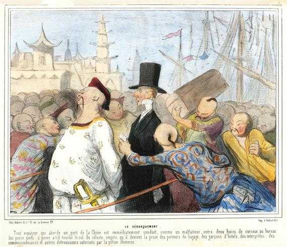 Appraisal: DAUMIER HONORE Marseille - Valmondois Voyage en Chine Lot of