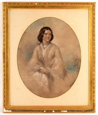 Appraisal: Alexander Blaikley British - Portrait of Mrs Jones of Pantglas