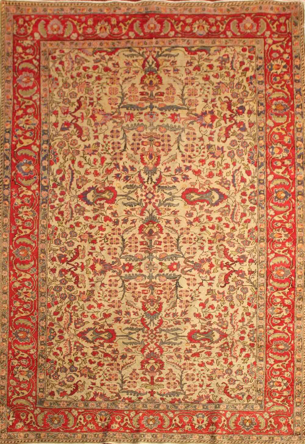 Appraisal: TURKISH SIRAS RUG approx ' '' x ' '' retail