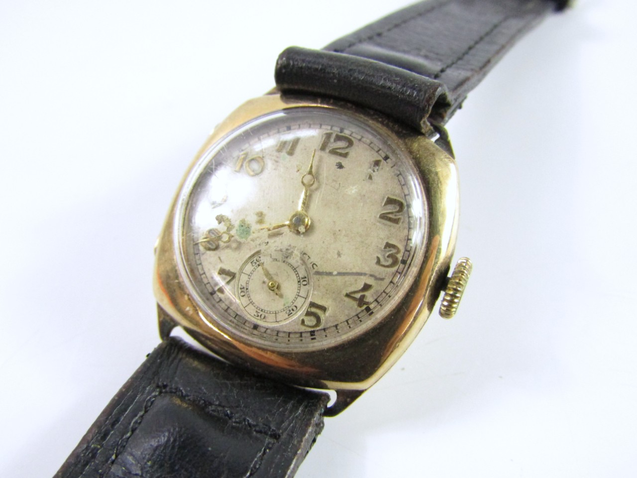 Appraisal: A vintage Rotary ct gold cased gent's wristwatch with Swiss