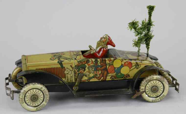 Appraisal: TIPPCO SANTA CLAUS AUTO Germany c one of the most