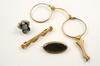 Appraisal: JEWELRY LOT - Four piece lot of antique jewelry consisting