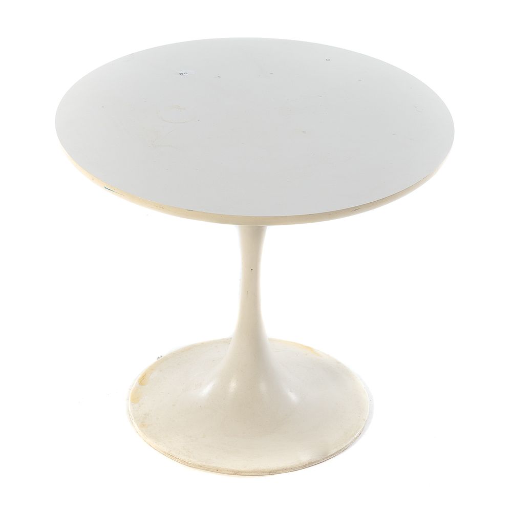 Appraisal: Eero Saarinen Tulip Side Table by Knoll Mid- th century