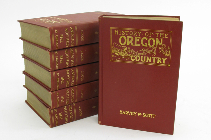 Appraisal: HISTORY OF THE OREGON COUNTRY in six volumes by Harvey