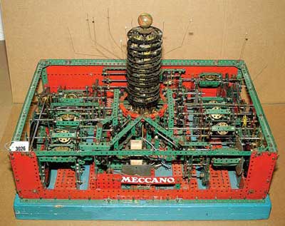 Appraisal: Meccano model built as an Orrery showing the planets and