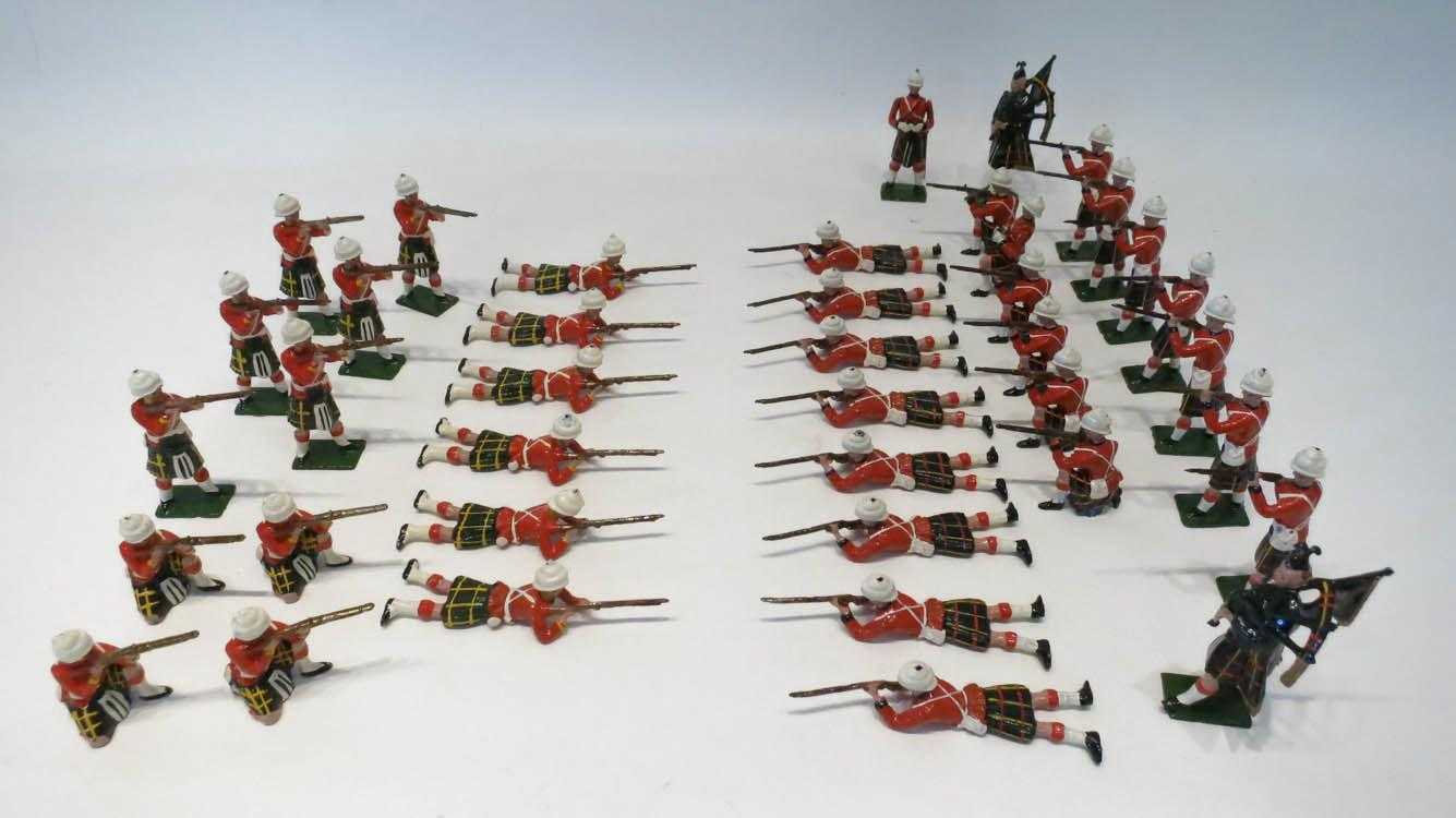 Appraisal: TWO SETS OF W BRITAINS LEAD SOLDIERS including No Gordon