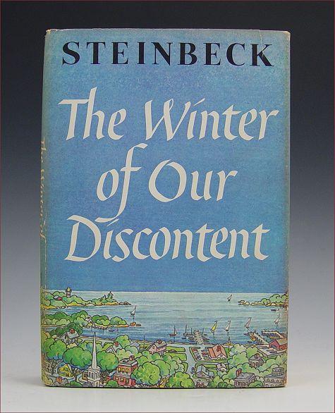 Appraisal: JOHN STEINBECK WINTER OF OUR DISCONTENT ST ED BOOK Viking