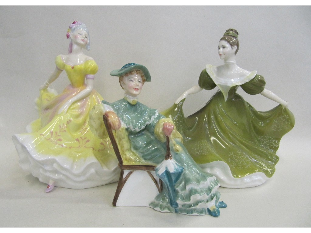 Appraisal: Three Royal Doulton ladies including Ascot HN Ninette HN Lynne