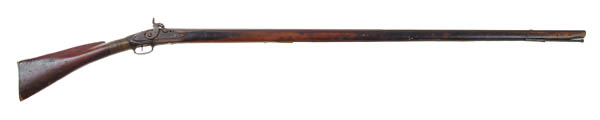 Appraisal: UNIDENTIFIED MILITARY-TYPE KENTUCKY MUSKET Cal Smoothbore - oct to -sided