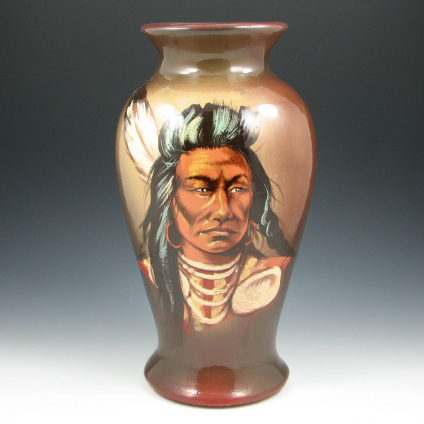 Appraisal: Wisecarver Native American Indian Vase - Mint Rick Wisecarver vase