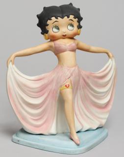 Appraisal: Vandor Betty Boop Ceramic Votive Holder Marked on the underside