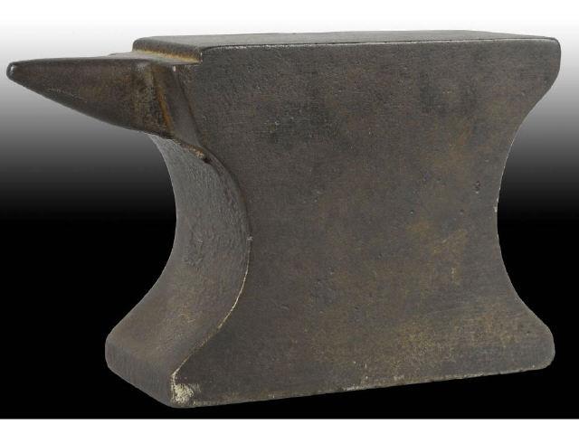 Appraisal: Cast Iron Anvil Still Bank Description Missing inside works Condition