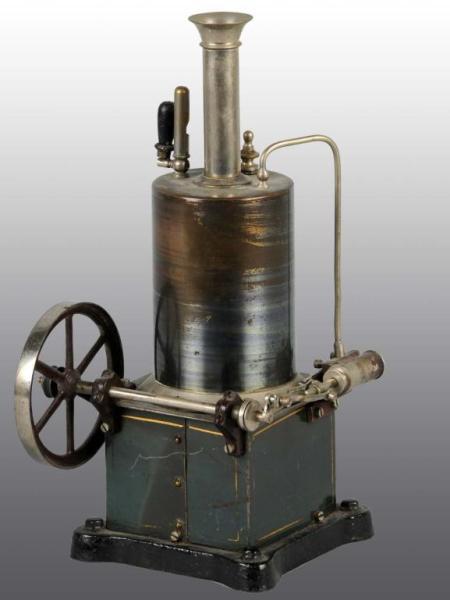 Appraisal: Schoenner Upright No Steam Engine Description Circa Interesting horizontal cylinder