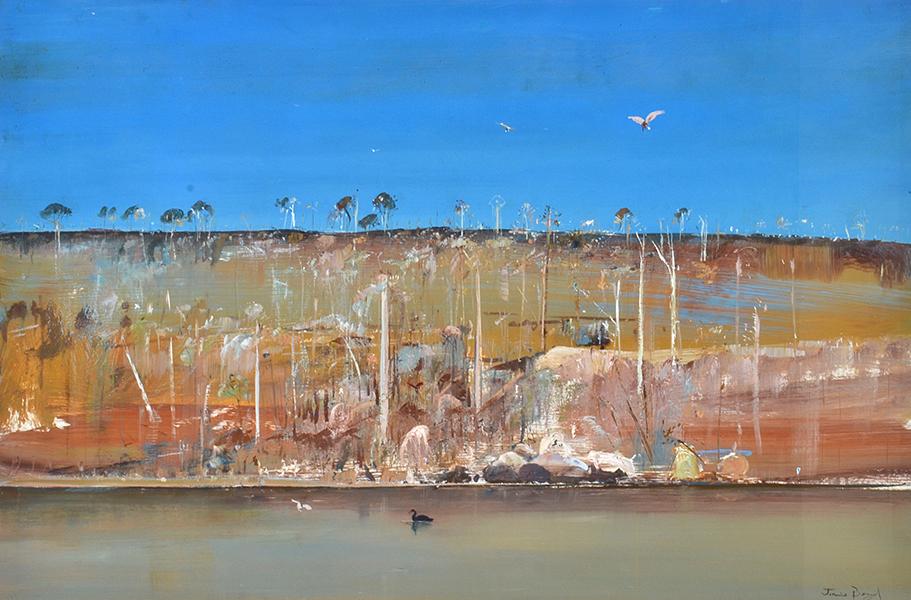 Appraisal: JAMIE BOYD born Shoalhaven River oil on board signed lower