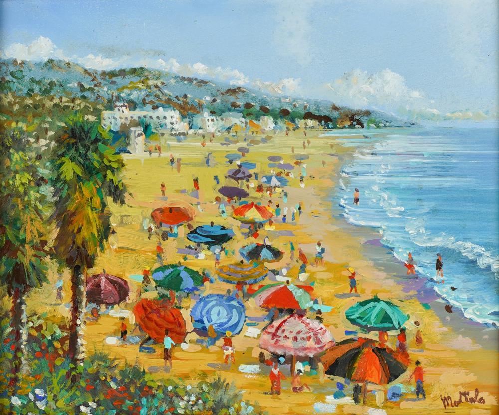 Appraisal: FILASTRO MATTHEW MOTTOLA - LAGUNA BEACHoil on board signed lower