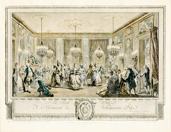 Appraisal: Augustin de Saint-Aubin after French - LE BAL PARE A