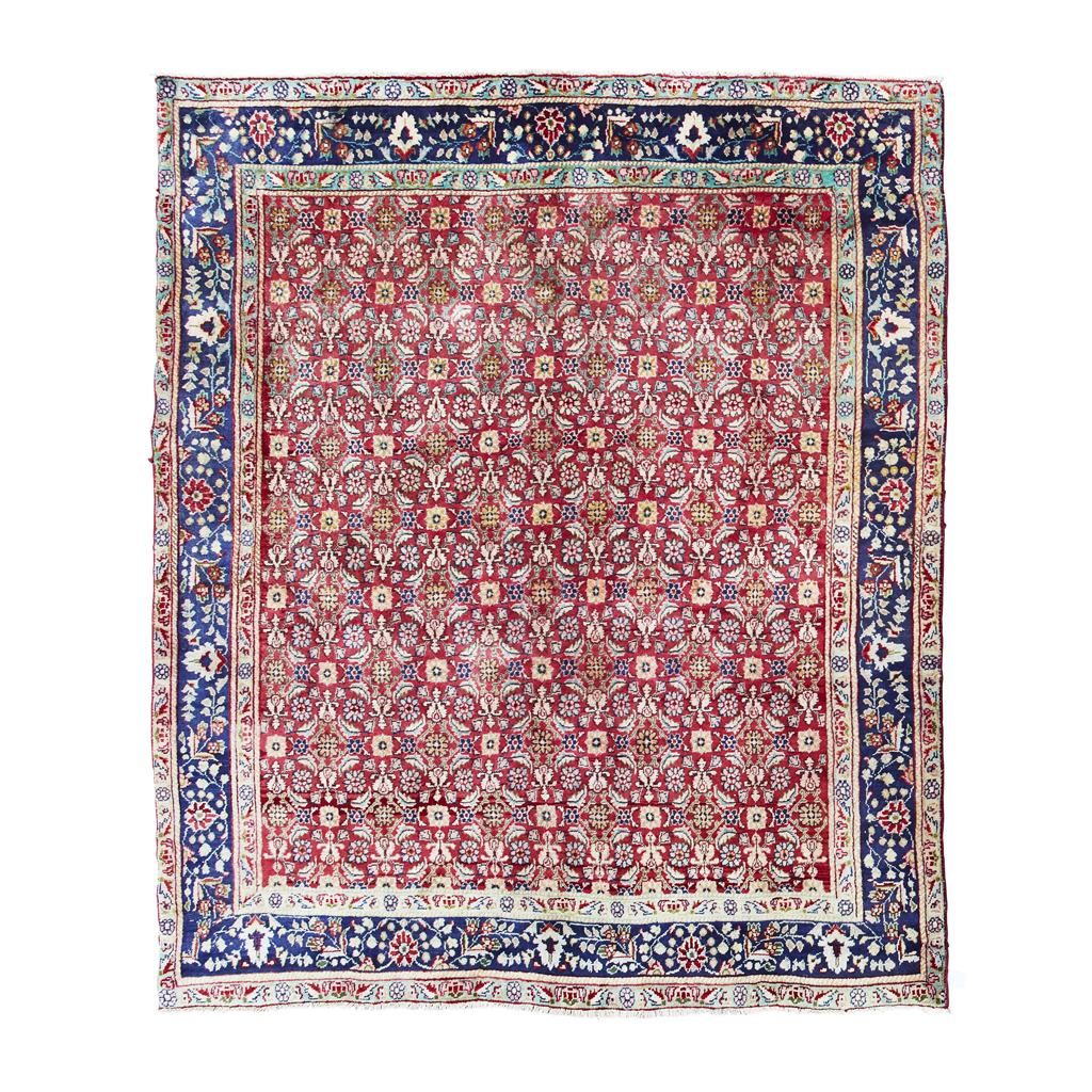 Appraisal: BIDJAR CARPET NORTHWEST PERSIA LATE TH CENTURY the red field