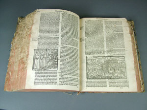 Appraisal: Holinshed Raphael THE FIRSTE -LASTE VOLUME OF THE CHRONICLES heavily