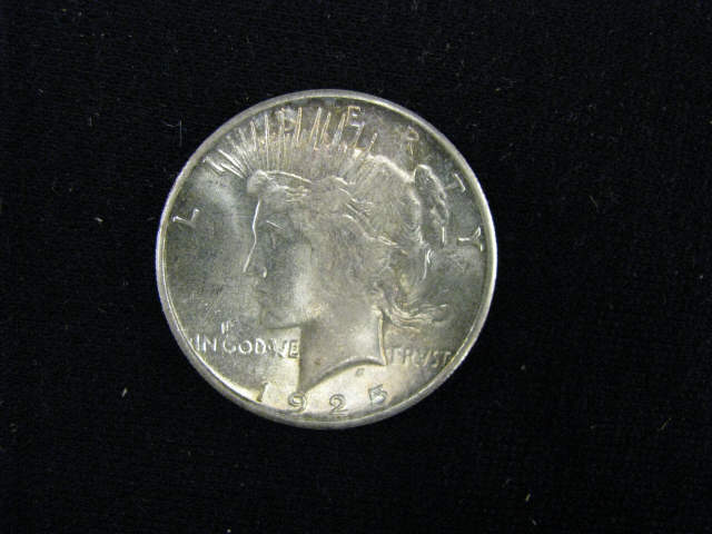 Appraisal: -S Peace Silver Dollar uncirculated