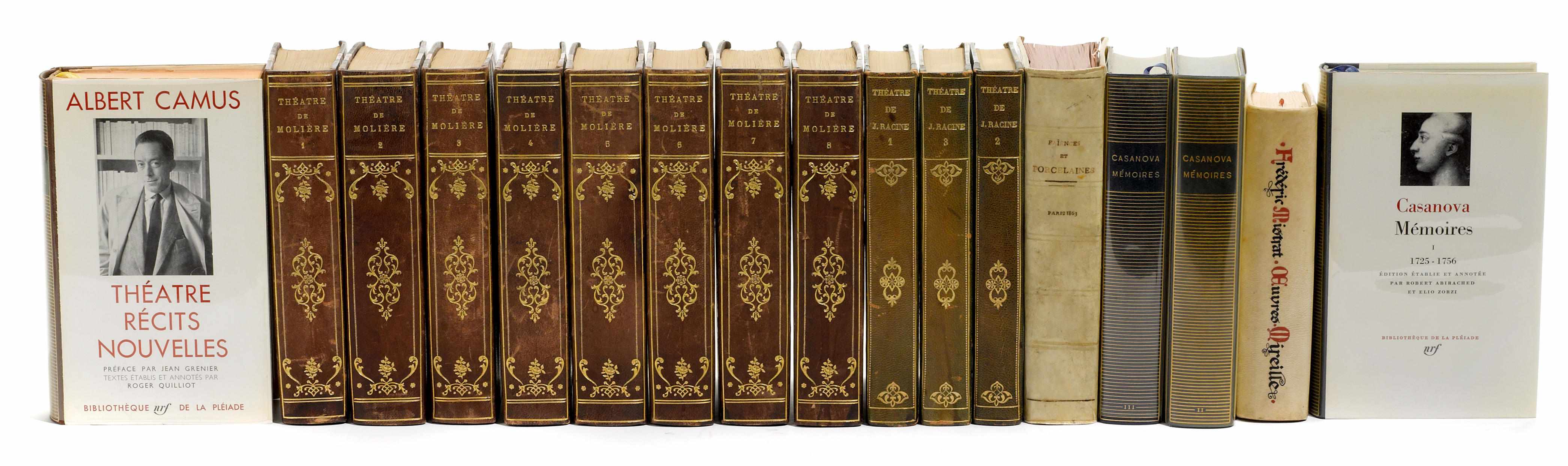 Appraisal: Property from the Estate of Sue Mengers FRENCH BINDINGS AND