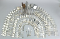 Appraisal: A Large Collection of Wallace Grand Baroque Sterling Flatware A