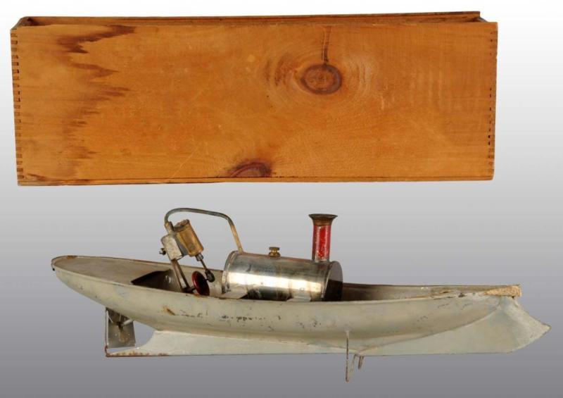 Appraisal: Weeden No Torpedo Hull Boat Description In original wooden box