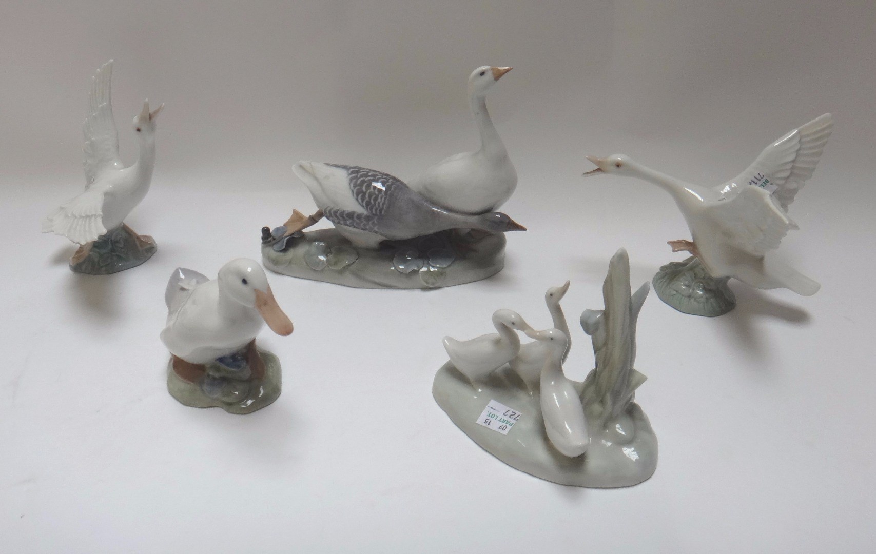 Appraisal: A Royal Copenhagen group of two ducks no another Royal