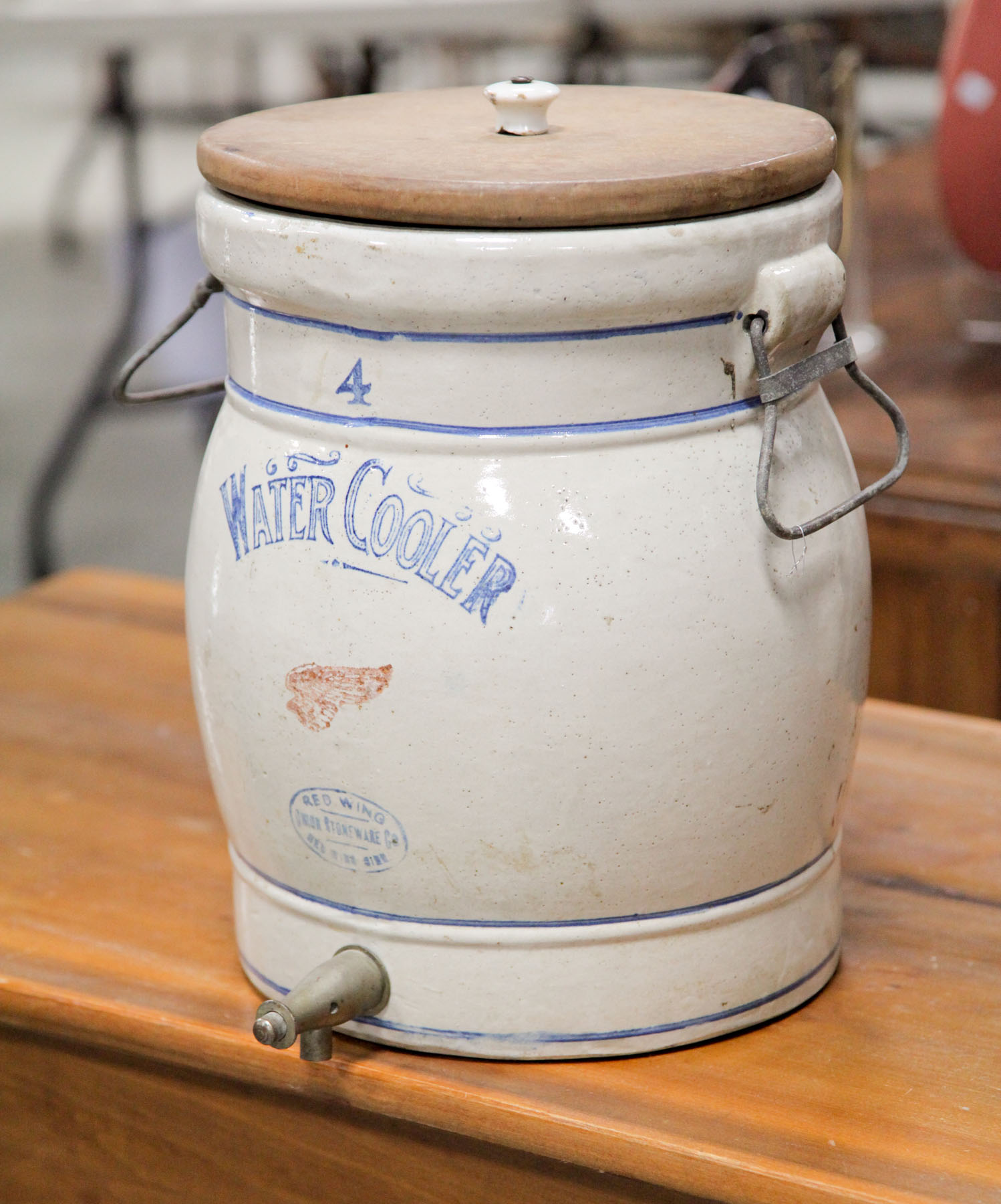 Appraisal: RED WING WATER COOLER American th century No water cooler