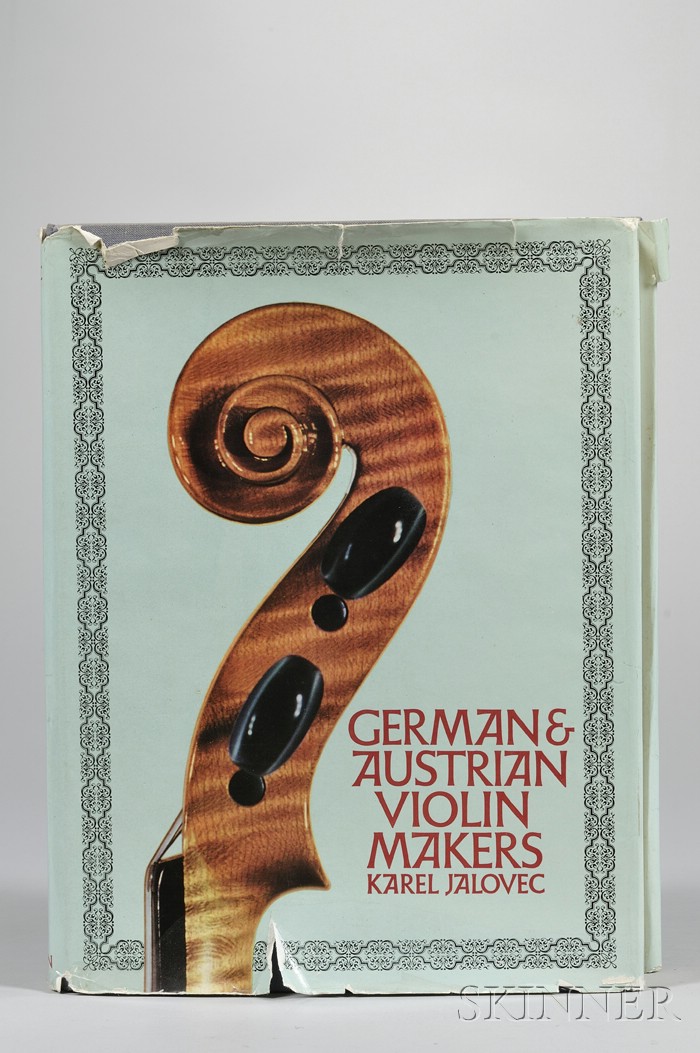 Appraisal: Jalovec Karel German and Austrian Violin Makers