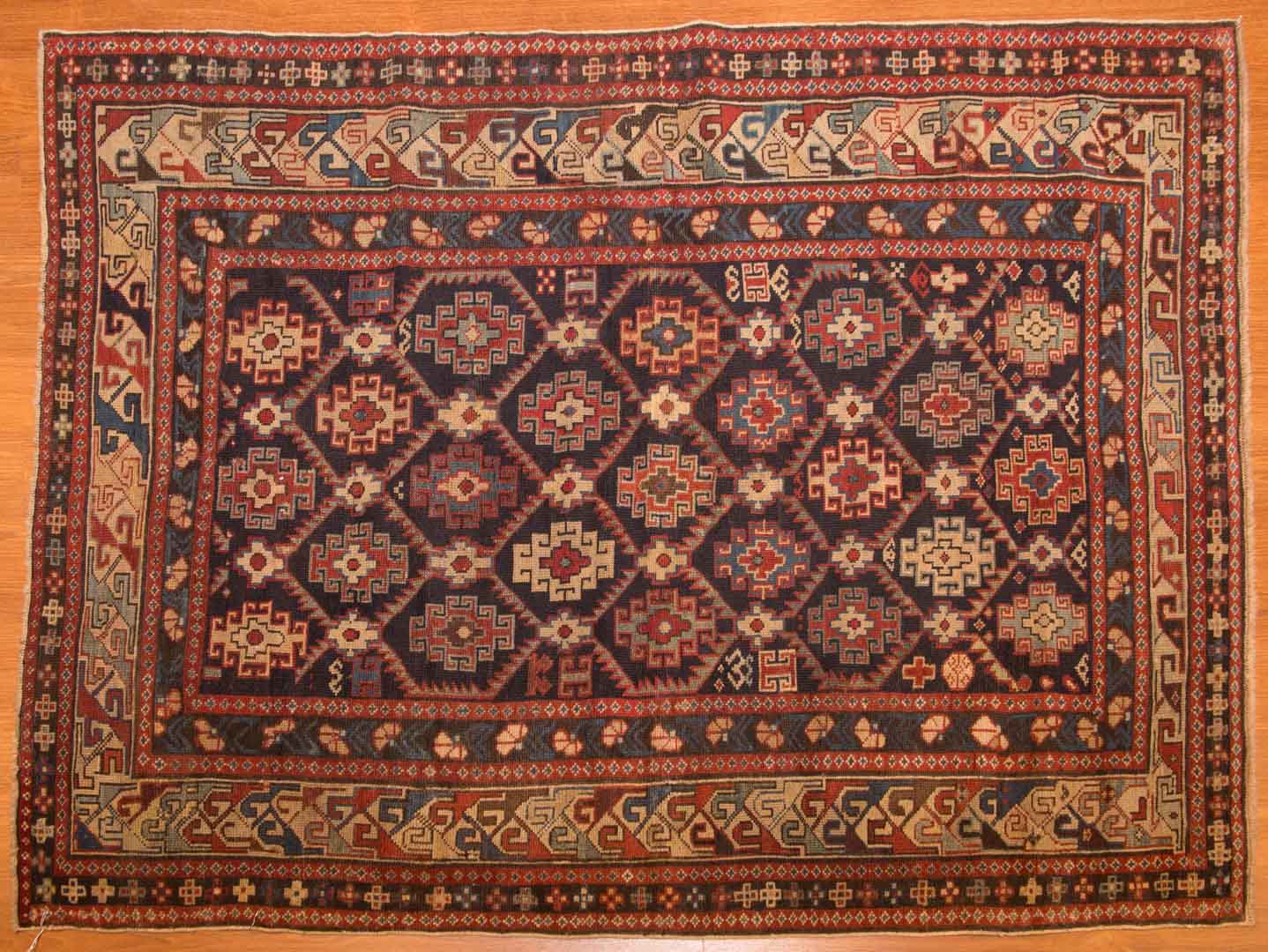 Appraisal: Antique Shirvan rug approx x Caucasus circa Condition Excellent condition