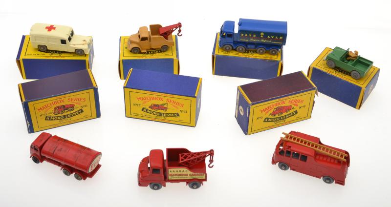 Appraisal: X MATCHBOX - SERIES MODELS INCLUDING C MERRYWEATHER MARQUIS TYPE