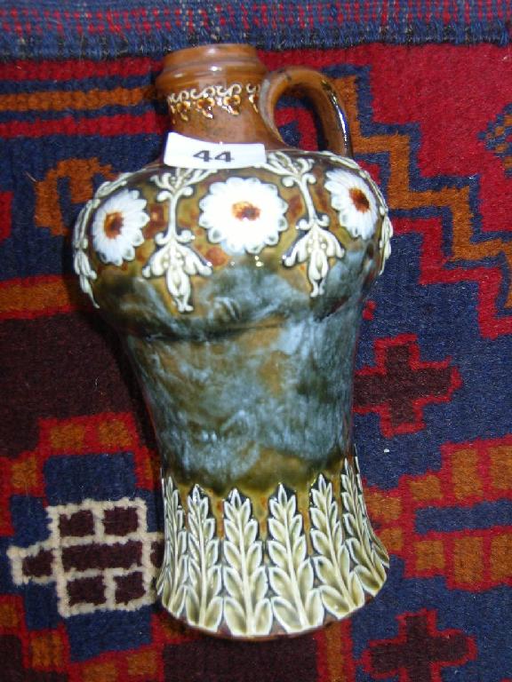 Appraisal: An early th century Royal Doulton single handled flagon of