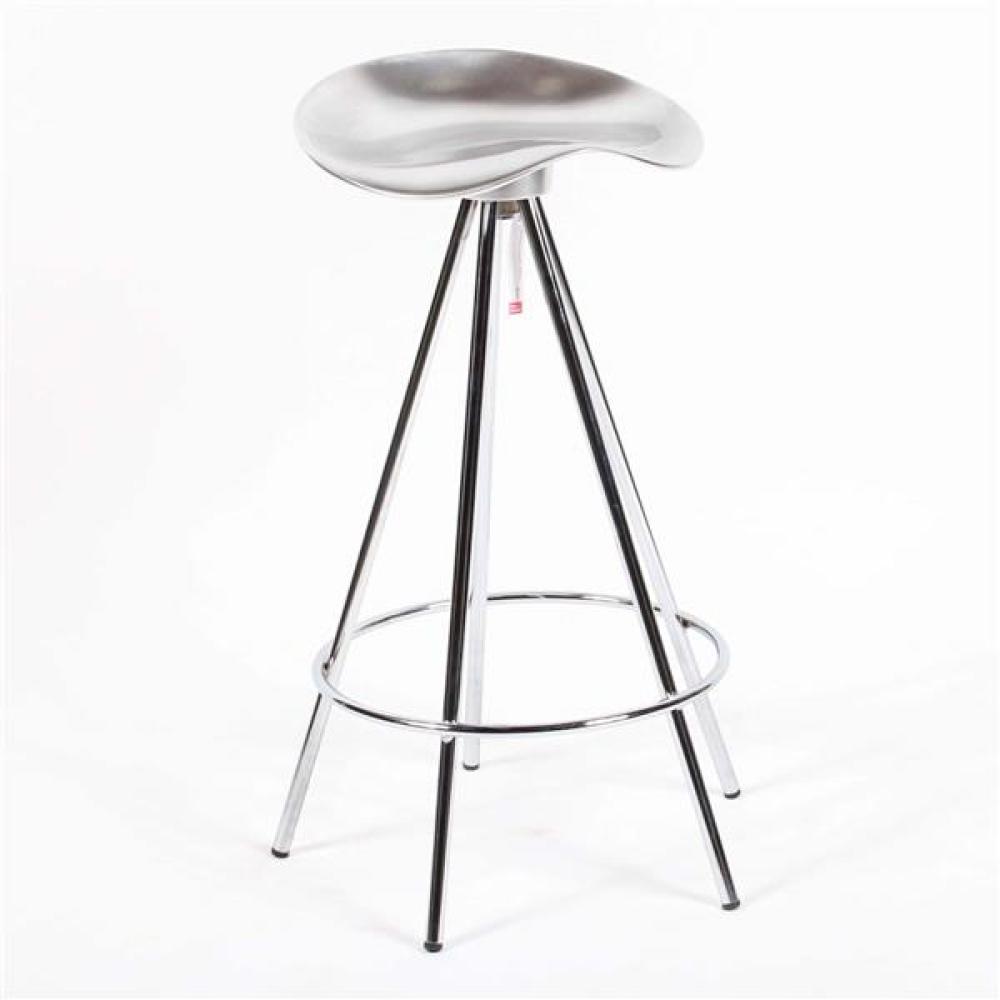 Appraisal: KNOLL 'JAMAICA' STAINLESS STEEL COUNTER BAR STOOL DESIGNED BY PETE