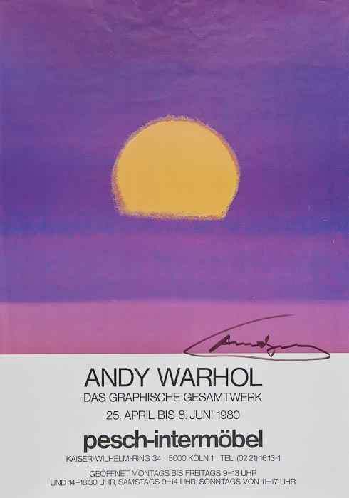 Appraisal: Andy Warhol - after Das graphische Gesamtwerk offset lithograph printed